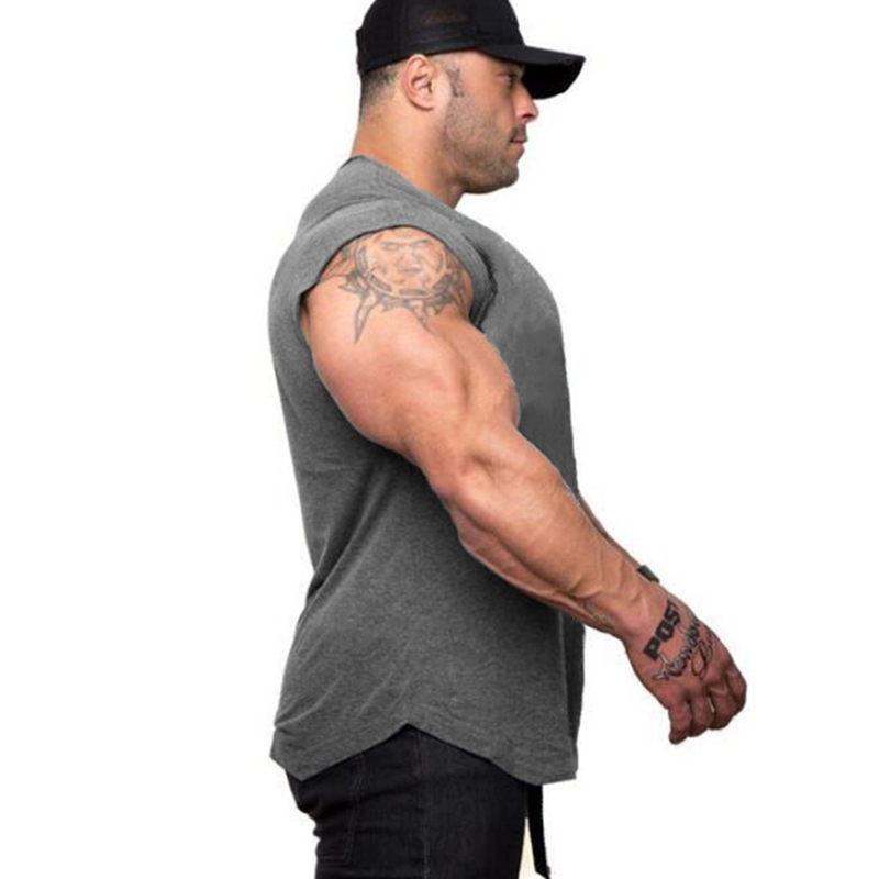 Summer Fitness Breathable Cott - Tank Top Muscle ulasan dan harga