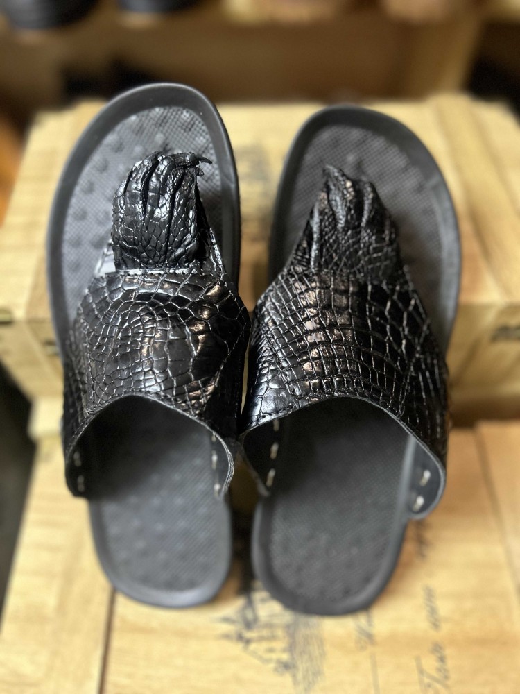 Summer Footwear Genuine Leathe - Flip Flop Leather Men ulasan dan harga