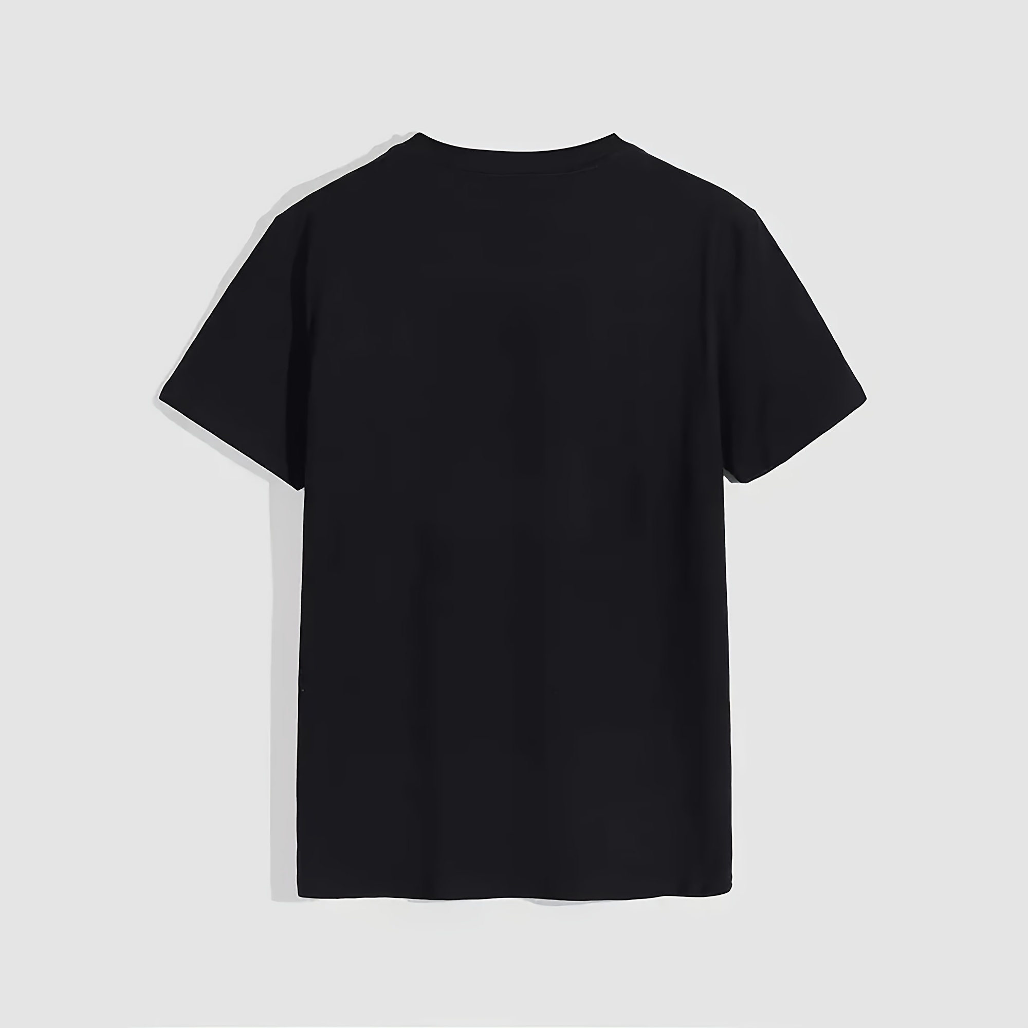 Men's Fashion Graphic Short-Sl - Tee Graphic Print ulasan dan harga