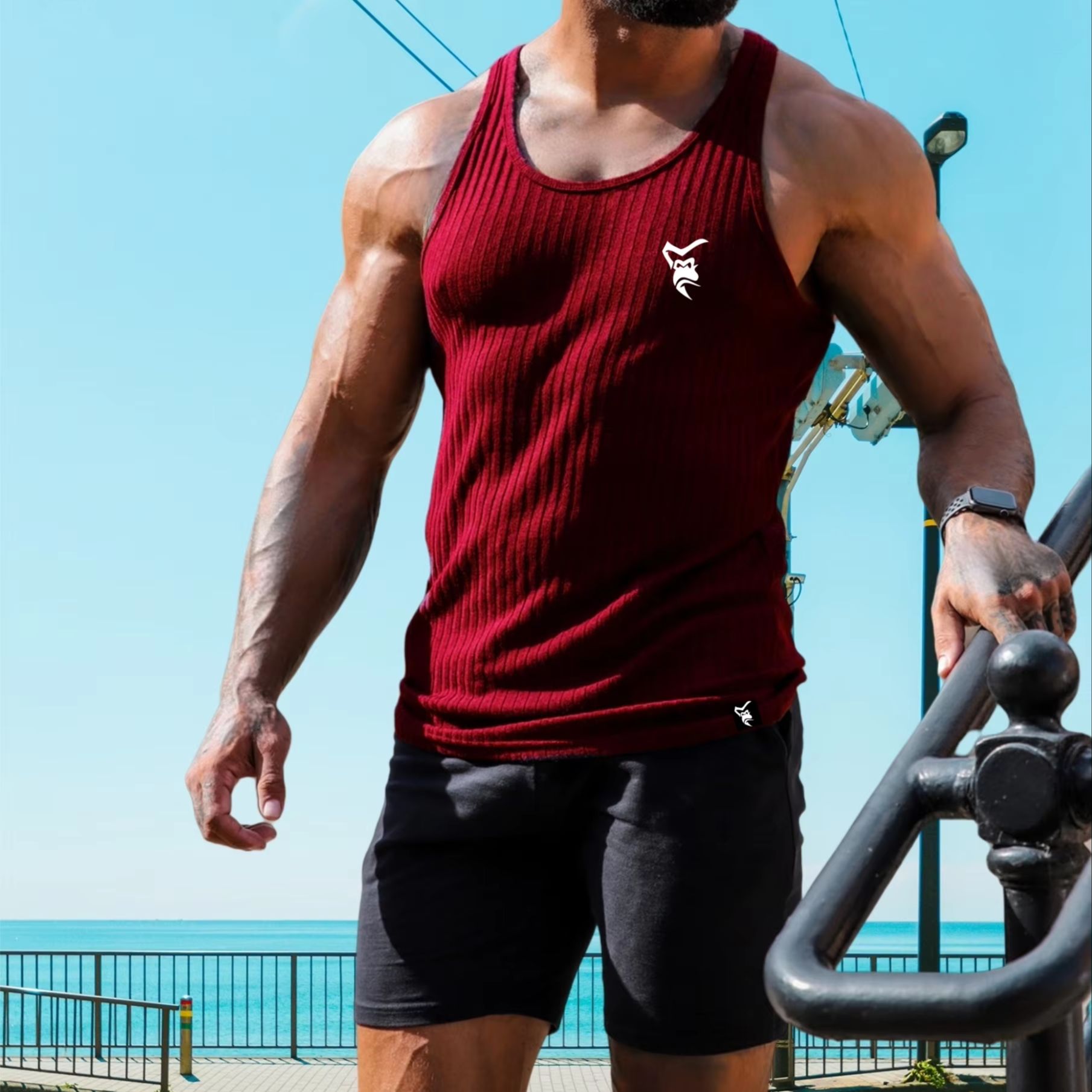 NEW Men's Quick Dry Running Ta - Tank Top Muscle ulasan dan harga