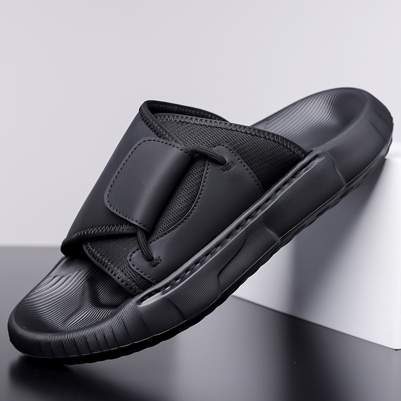 2026 Summer New Slippers for M - Flip Flop Leather Men ulasan dan harga