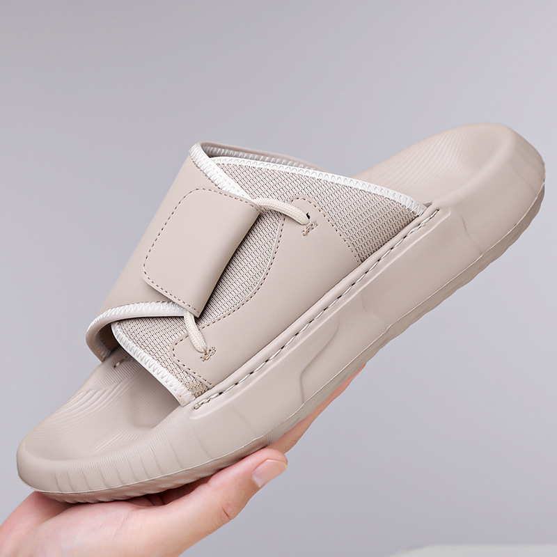 2026 Summer New Slippers for M - Flip Flop Leather Men ulasan dan harga