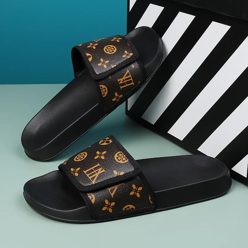 Men's Genuine Leather Sandals  - Flip Flop Leather Men ulasan dan harga