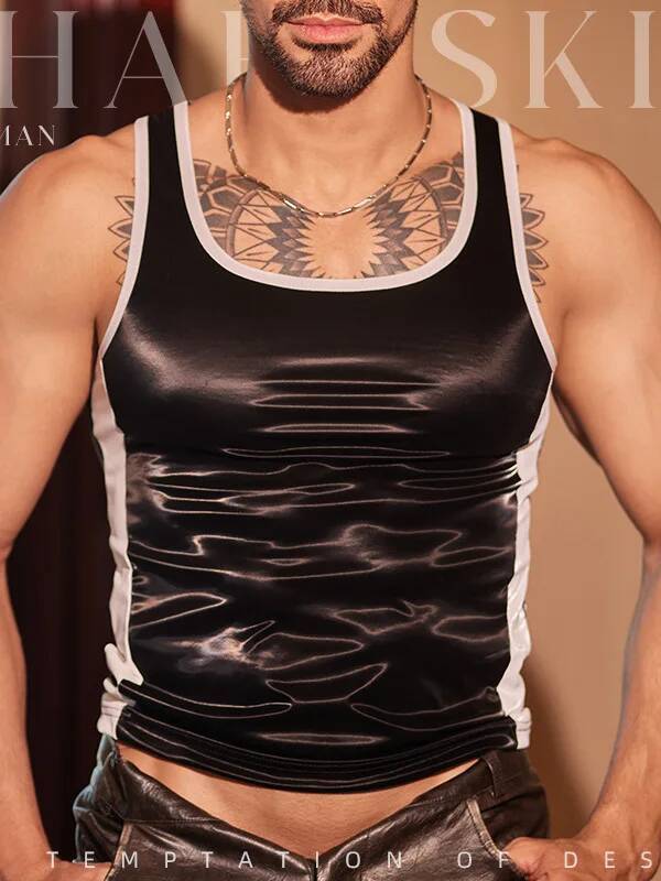 Sports Vest Men's Tight-Fittin - Tank Top Muscle ulasan dan harga